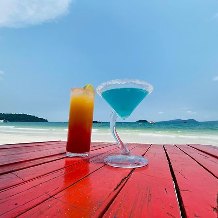 Koh Rong Beach Hostel And Bungalows Kaoh Touch Exterior photo